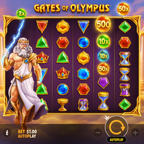 Wazbee - Gates of Olympus Slot Game - Tiešsaistes Spēles